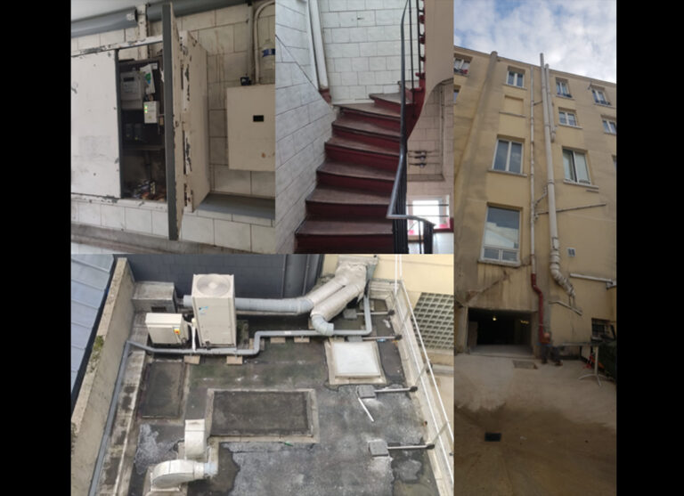 Audit/Etat des lieux complet Structure/vêture/CVC/PB Electricité Sécurité incendie/accessibilité Etanchéité